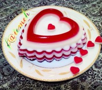 ژله روز عشق