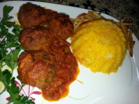 کوفته گوشت و زیتون