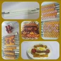 کباب دورنگ و کوبیده