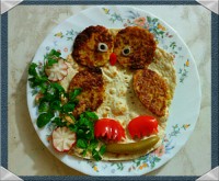 تزئین غذا
