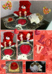 میز شب ولنتاین