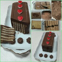 کیک بالرین یا کیک یخچالی