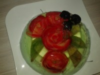 ژله گل رز