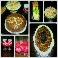 کشک.بادمجون ژله کیک لبو.پاپکورن