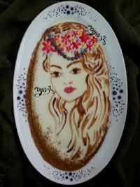 نقاشی روی فرنی