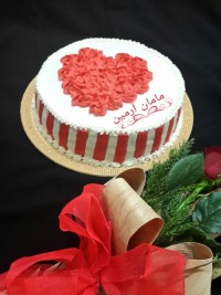 ژلو کیک دو رنگ