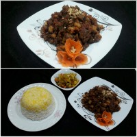 خوراک واویشگای بادمجان
