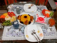 میز شام سپندارمذگان