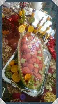 تزیین هندوانه یلدای 94