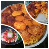 ماکارونی با سالاد