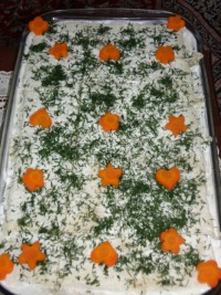 کیک مرغ مامان پز