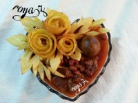 خورش قیمه لوبیا