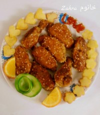 بال مرغ سوخاری چینی