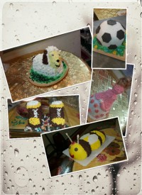 کیک های حجمی من