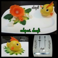 تزئین بشقاب