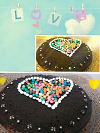 کیک اسفنجی با رویه گاناش