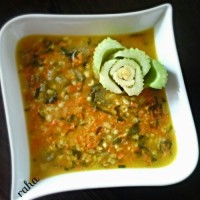 سوپ کرفس و سیب زمینی