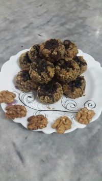 کوکی شکلاتی گردویی