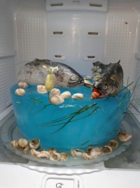 تزیین ماهی .