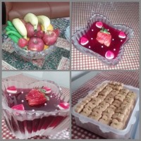 تدارک من برای مهمونای عزیزم:-)