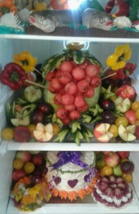 تزیین یخچال عروس