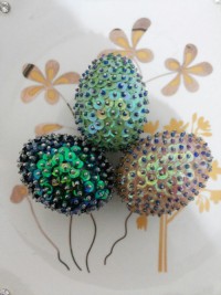 تزیین تخم مرغ سفره 7سین