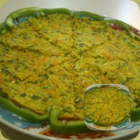 فریتاتای انگشتی کدو و هویج