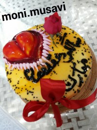 کیک سالگرد عقدمون