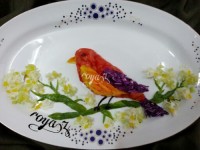 تزیین سالاد برا پسرم