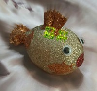 تزیین تخم مرغ هفت سین با ماکارونی