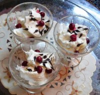 بستنی وانیلی
