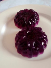 دسر ژلاتینی آلبالو