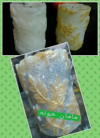تزیین شمع