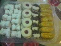 حلقه ای اتریشی زبان وپاپیون ومشهدی البته خمیرهزارلا هم کار خودمه