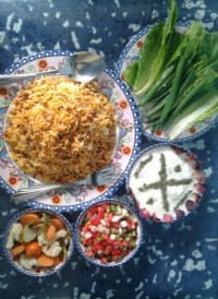 استامبولی (گوشت چرخ کرده وعدس)