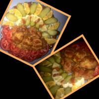 کـتلت گوشت و سـیب زمینے