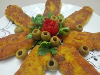 کروکت سیب زمینی با جعفری