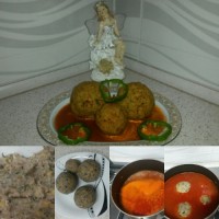 کوفته ترش و شیرین