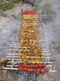 جوجه کباب آتیشی