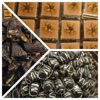 خرما مغزدار شکلاتی ، کیک حلوا و ماربل براونی