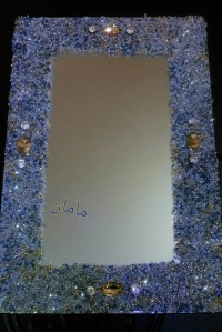 تزیین آینه برای هفت سین