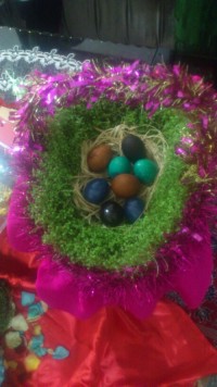 تزیین تخم مرغ هفت سین پارسالم