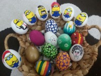 تخم مرغ های هفت سین پارسال