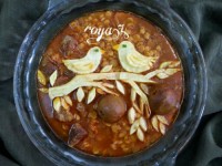 تزیین خورشت قیمه برا نهارمون94/12/16
