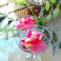 ژله بستنی در قالب یخ
