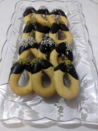 شیرینی وانیلی هلالی