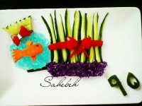 بشقاب سبزیجات