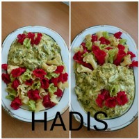 چیکن استروگانف با پاستا