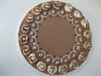 چیز کیک با شکلات تلخ