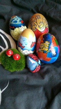 تزئین تخم مرغ هفت سین